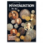 Antikören Myntauktion 18. (848 utrop, 68 sidor). - Pris 100 kr + porto.