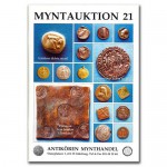 Antikören Myntauktion 21. (1.154 utrop, 108 sidor). - Pris 100 kr + porto.